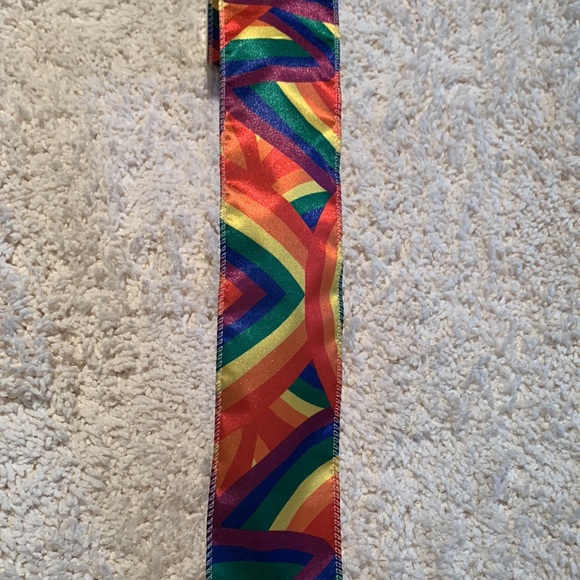 Love is love ❤️ true colors pride ribbons and laser cut wooden love sign - Picture 4 of 4